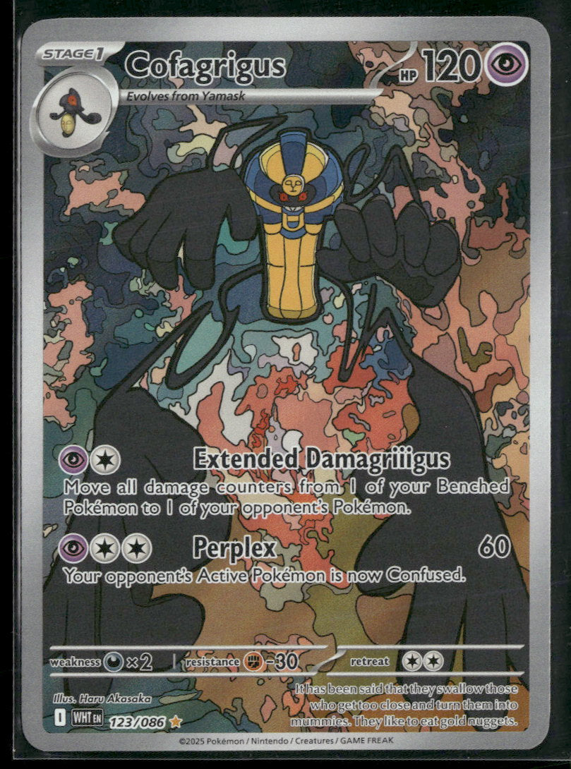 SV: White Flare Cofagrigus #123/086
