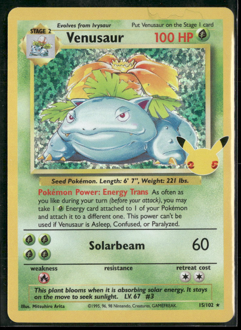 Celebrations: Classic Collection Venusaur #15/102