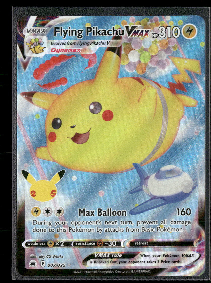 Celebrations Flying Pikachu VMAX #007/025