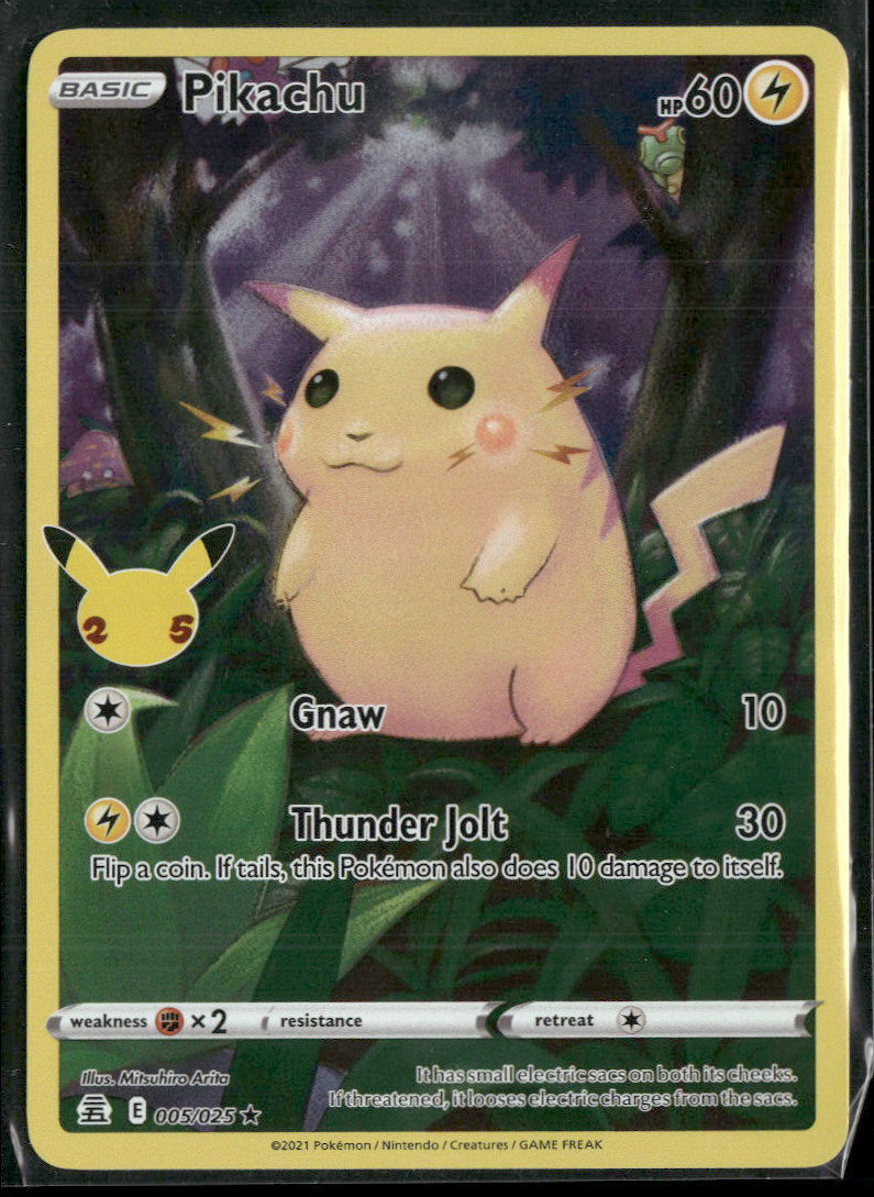 Celebrations Pikachu #005/025