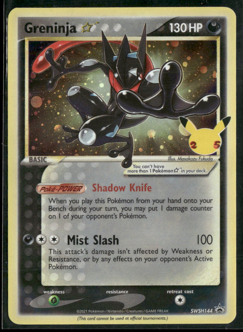 SWSH: Sword & Shield Promo Cards Greninja Star #SWSH144