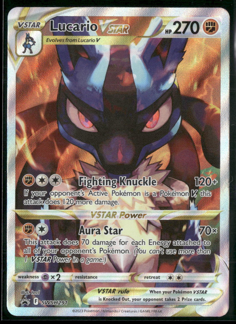 SWSH: Sword & Shield Promo Cards Lucario VSTAR #SWSH291