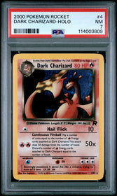 2000 Pokemon Rocket Dark Charizard-Holo 7 PSA #4