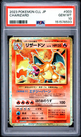 2023 Pokemon Japanese  Classic Charizard & Ho-Oh Ex Deck Charizard 10 PSA #003