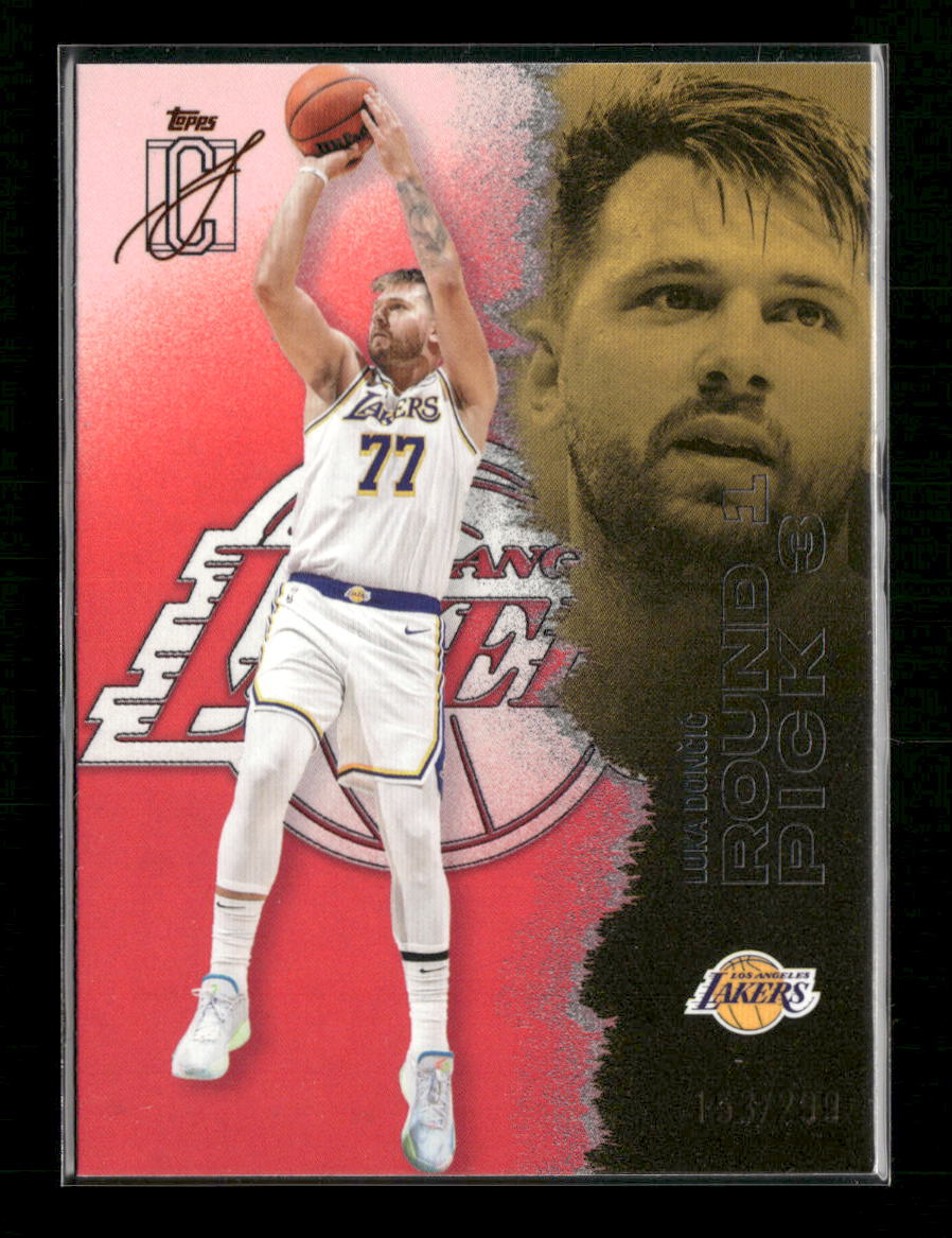 2025-26 Topps Signature Class Red /299 Luka Dončić #83
