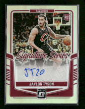 2024-25 Donruss Optic Signature Series Jaylon Tyson Auto #SS-JTY