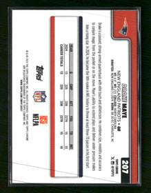 2025 Topps Chrome X-Fractor Drake Maye #207