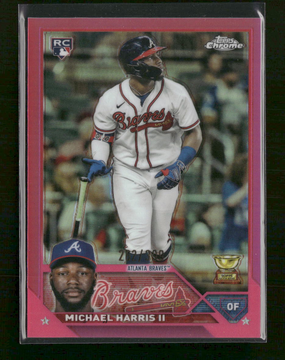 2023 Topps Chrome Magenta Refractors Michael Harris II #/399 #79