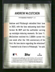 2024 Topps Home Field Advantage Andrew McCutchen #HFA-4