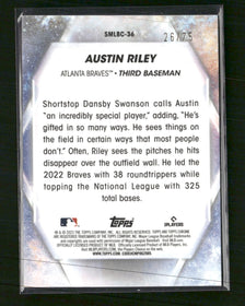 2023 Topps Stars of MLB Red Austin Riley #/75 #SMLB-36