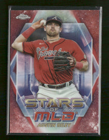 2023 Topps Stars of MLB Red Austin Riley #/75 #SMLB-36