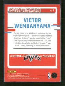 2023-24 Donruss The Rookies Victor Wembanyama #1