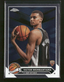 2023-24 Topps Chrome Victor Wembanyama Rookie #1