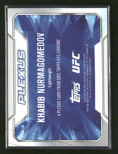2025 Topps Chrome UFC Plexus Orange Refractor Khabib Nurmagomedov #/25 #PLX-14
