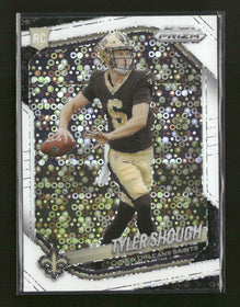 2025 Panini Prizm White Disco Tyler Shough #327