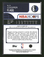 2025-26 Hoops Cooper Flagg Rookie #35