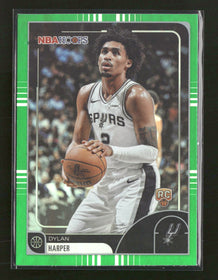 2025-26 Hoops Green Foil Dylan Harper Rookie #7