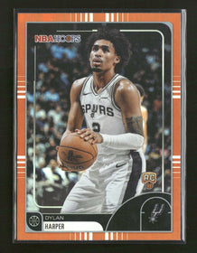 2025-26 Hoops Orange Hoops Dylan Harper Rookie #7