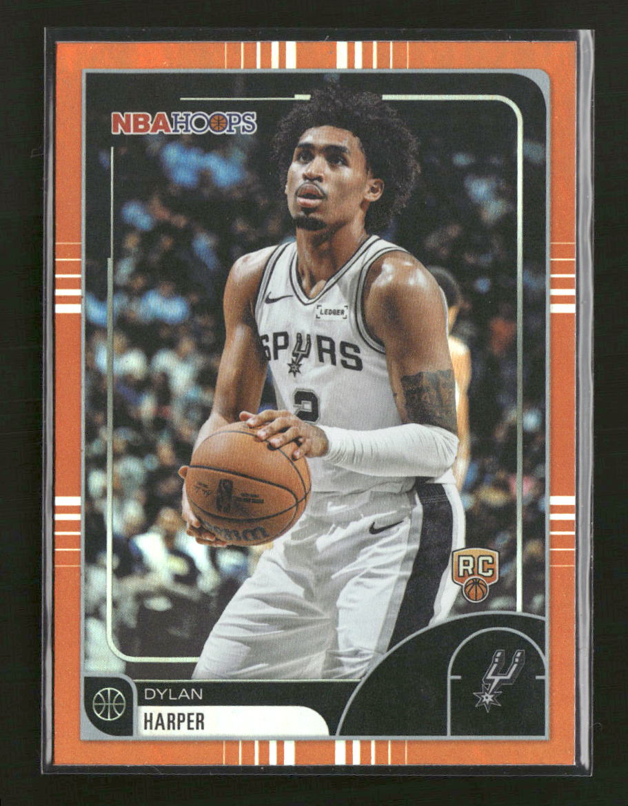 2025-26 Hoops Orange Hoops Dylan Harper Rookie #7