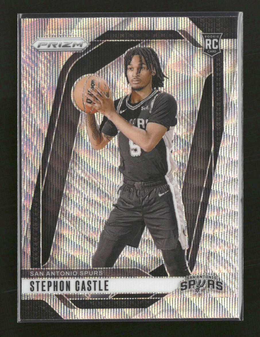 2024-25 Panini Prizm Prizms Wave Stephon Castle #234