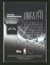 2025-26 Topps Signature Class Unfazed Victor Wembanyama #FAZE-2