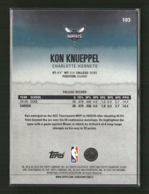 2025-26 Topps Signature Class Yellow Pandora Kon Knueppel Rookie #103