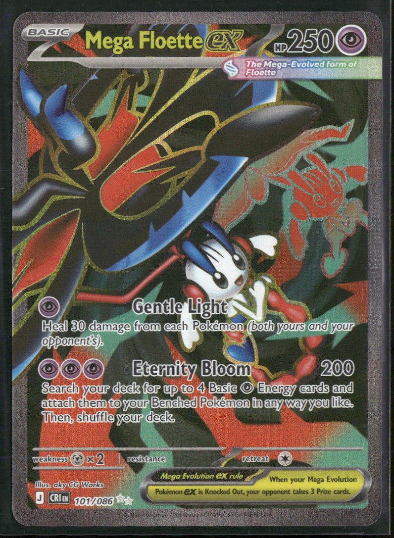 ME04: Chaos Rising Mega Floette ex #101/086