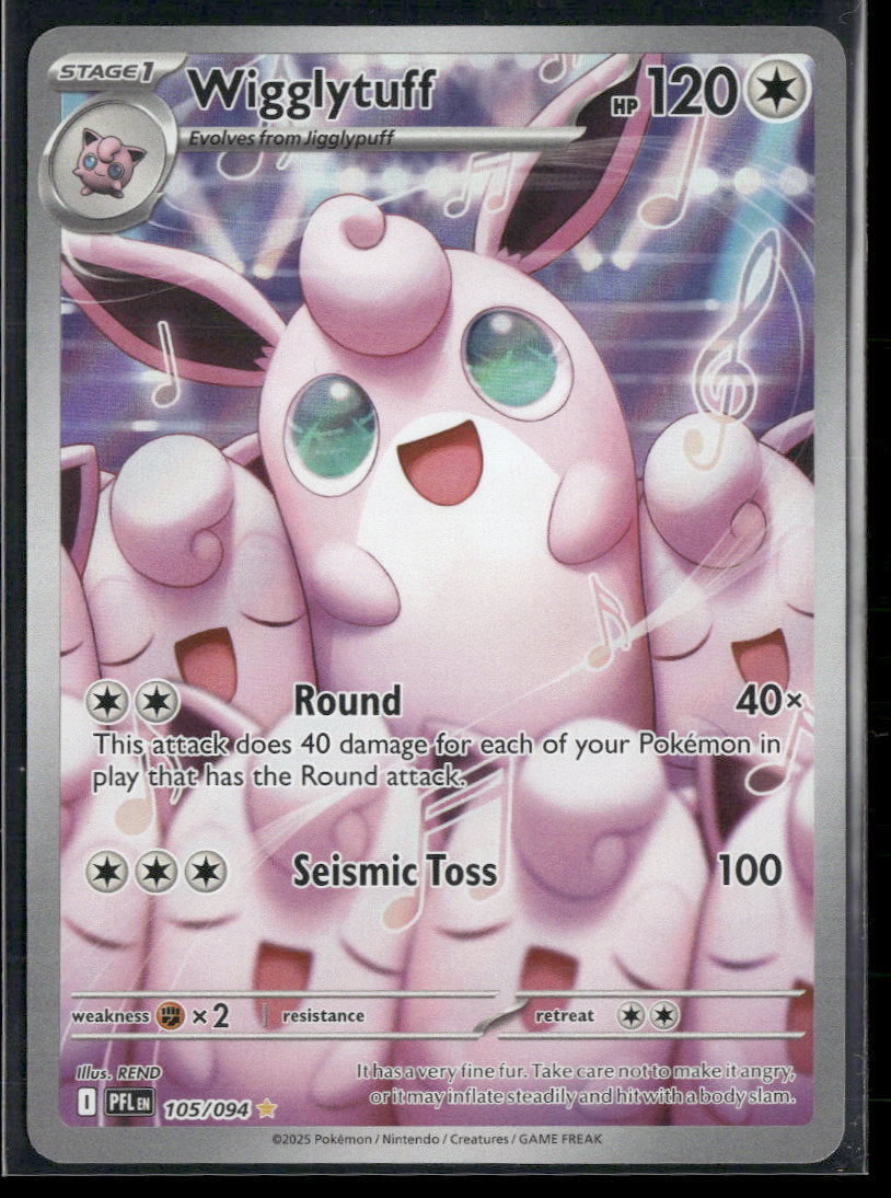 ME02: Phantasmal Flames Wigglytuff #105/094