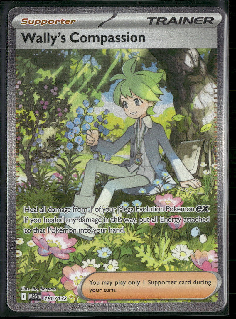 ME01: Mega Evolution Wally's Compassion #186/132