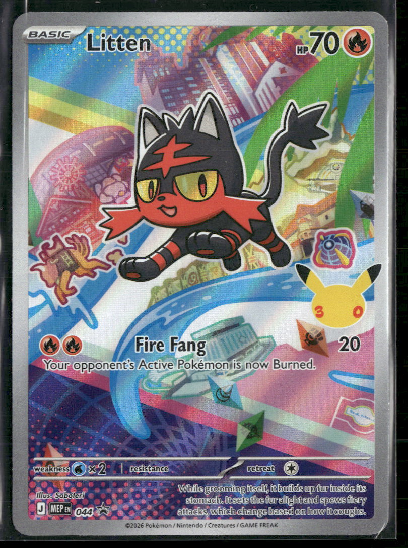 ME: Mega Evolution Promo Litten #044