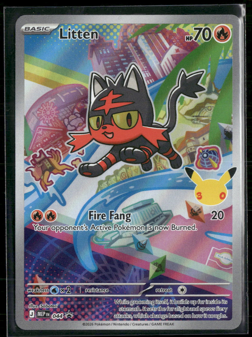 ME: Mega Evolution Promo Litten #044