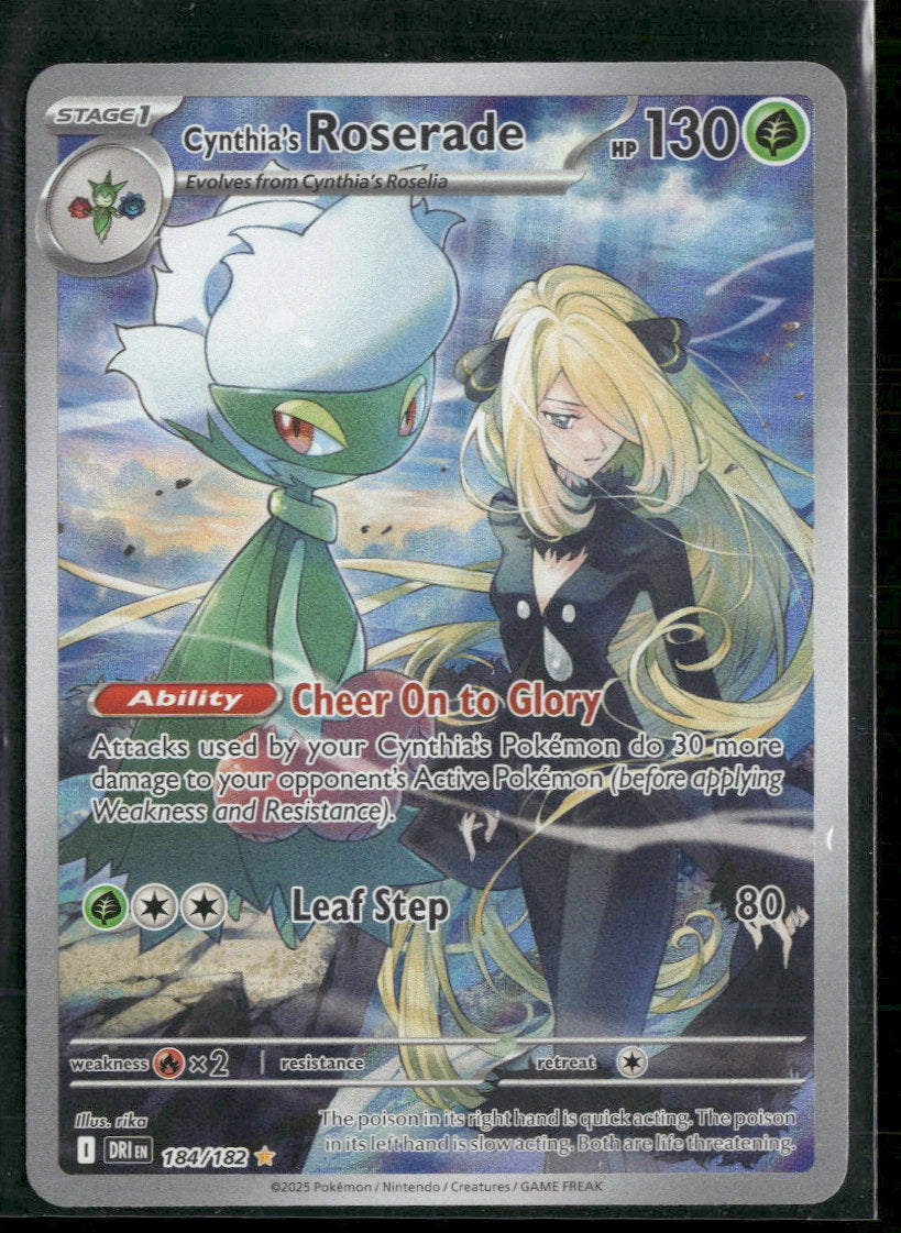 SV10: Destined Rivals Cynthia's Roserade #184/182
