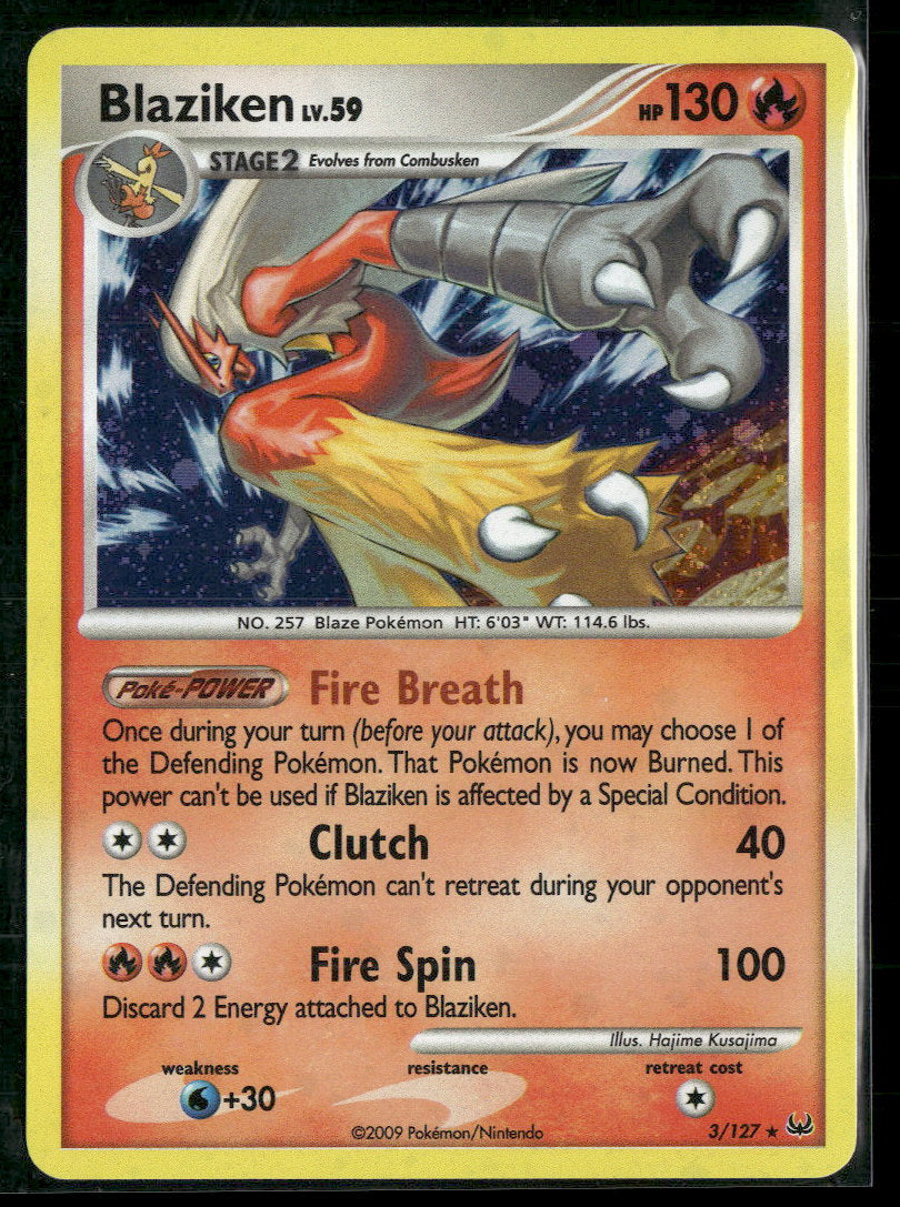 Platinum Blaziken #3/127