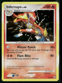 Diamond and Pearl Infernape #5/130