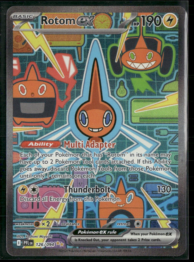 ME02: Phantasmal Flames Rotom ex #126/094