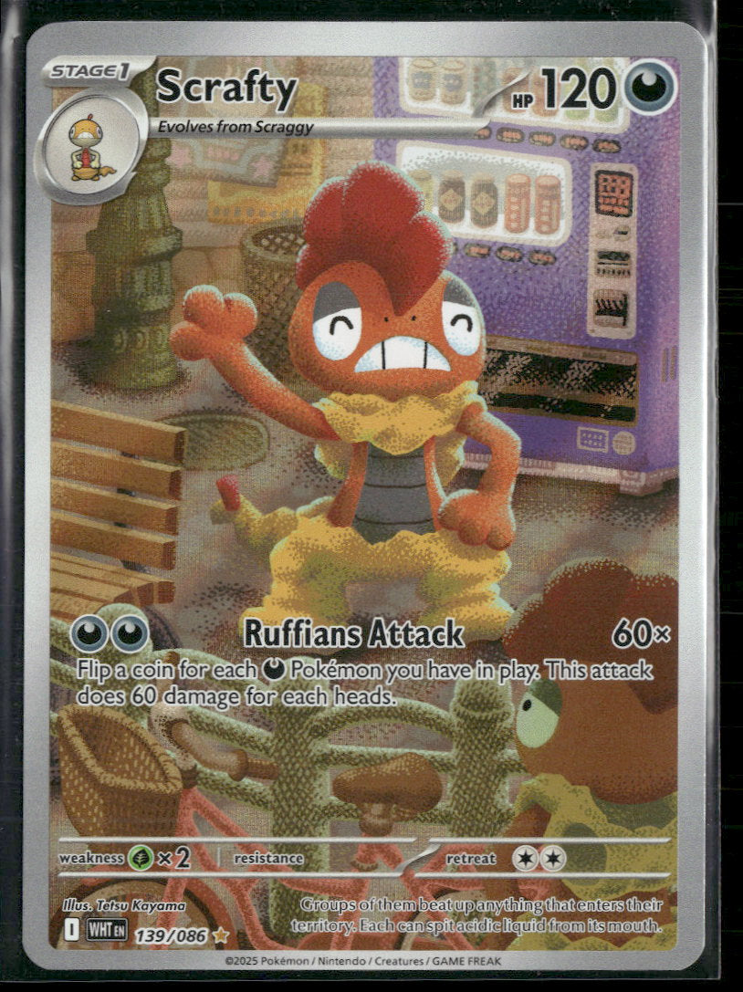 SV: White Flare Scrafty #139/086