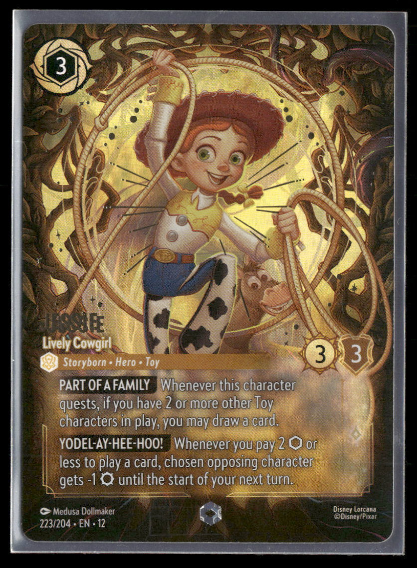 Wilds Unknown Jessie #223/204 Double Stamped Error
