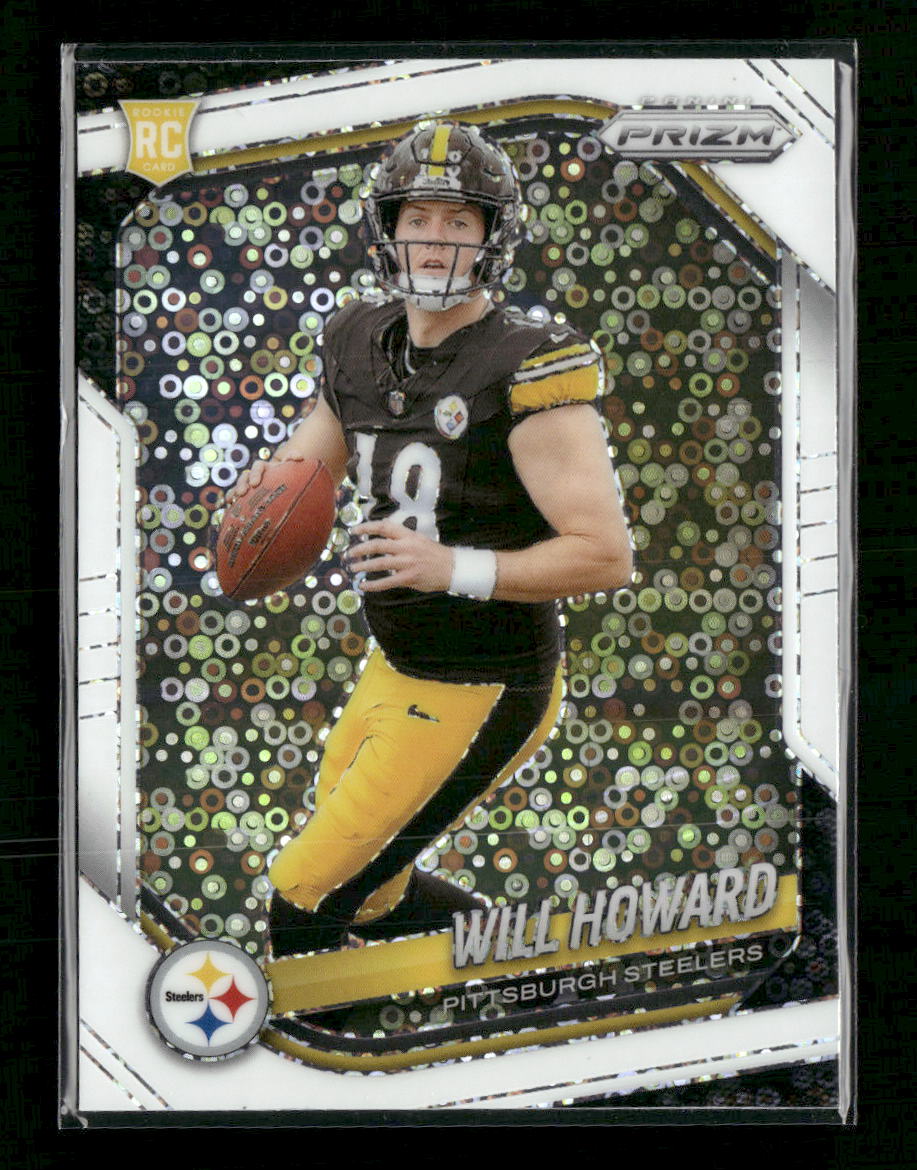 2025 Panini Prizm White Disco Will Howard #367