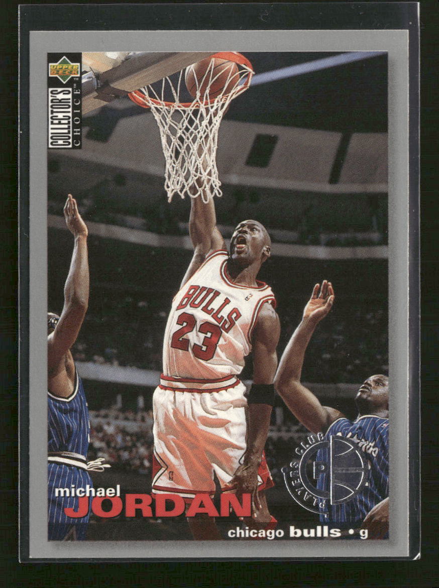 1995-96 Collector's Choice Player's Club Michael Jordan #45