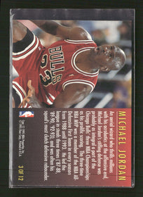 1995-96 Fleer Total D Michael Jordan #3