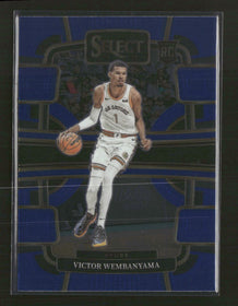 2023-24 Panini Select Blue (Retail Base) Victor Wembanyama Rookie #87