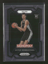2023-24 Panini Prizm Monopoly Victor Wembanyama #81