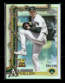 2025 Topps Holiday Refractor Mason Miller  #/499 #H48