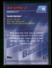 2024 Topps x Chris Berman: Boomer's Baseball Gold Ken Griffey Jr. #/149 #11