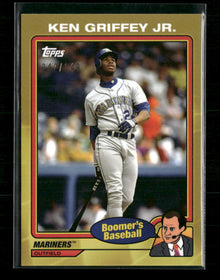 2024 Topps x Chris Berman: Boomer's Baseball Gold Ken Griffey Jr. #/149 #11