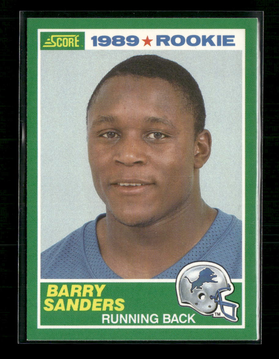 1989 Score Barry Sanders Rookie #257