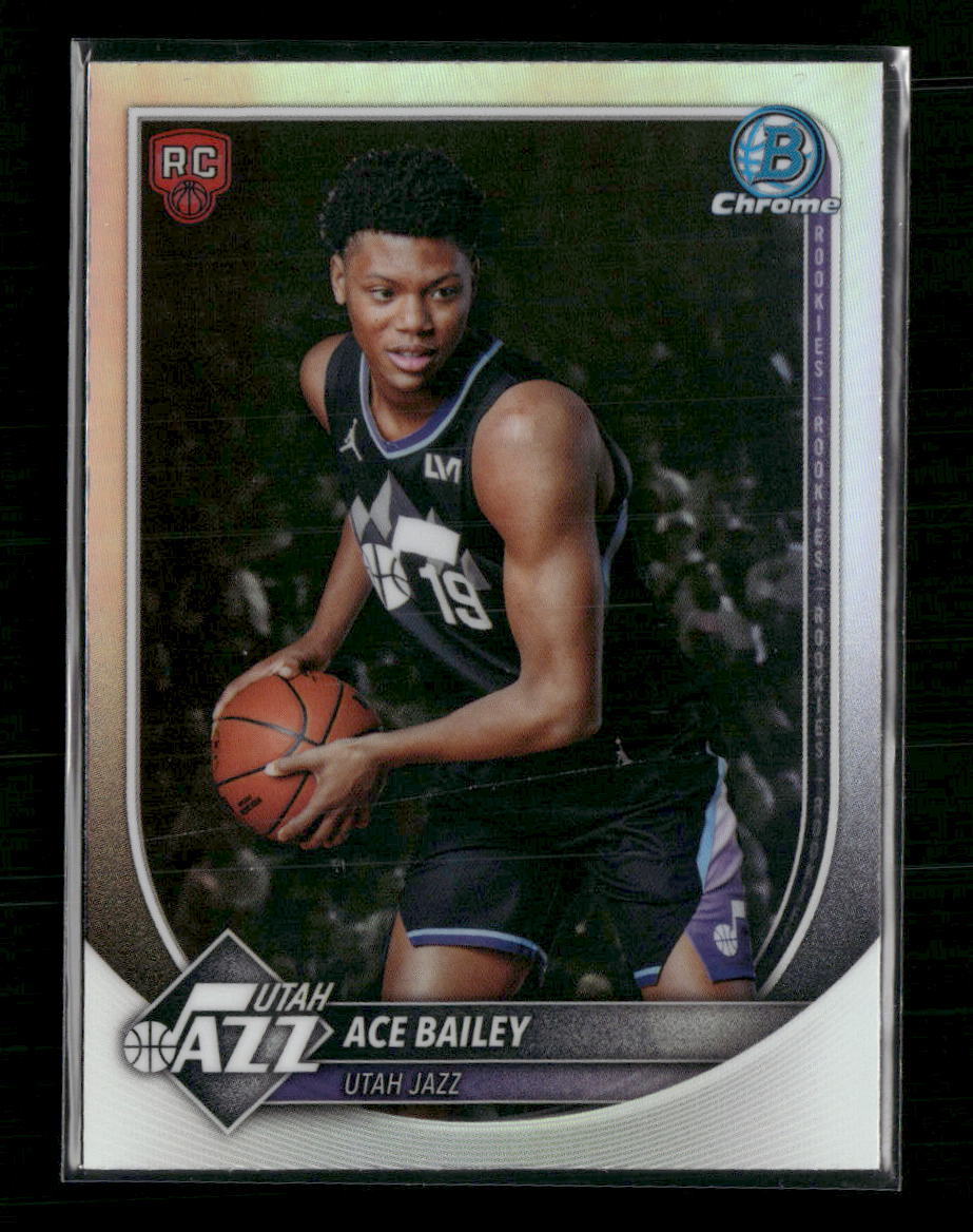 2025-26 Bowman Chrome Rookie Red RC Logo Ace Bailey #BRR-5