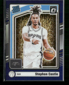 2024-25 Donruss Optic Purple Stephon Castle Rookie #254