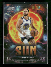 2025-26 Topps Chrome Cosmic Planetary Pursuit Sun Stephen Curry #PPS-3