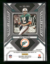 2023 Panini Prizm Sensational Signatures Prizm Purple Power Bob Griese #/49